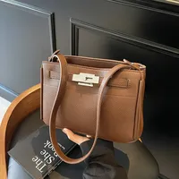 Fashionable Minimalist Kelly Bag Women's Crossbody Shoulder Bag Winter New Style Popular Simple Design Handbag from China
