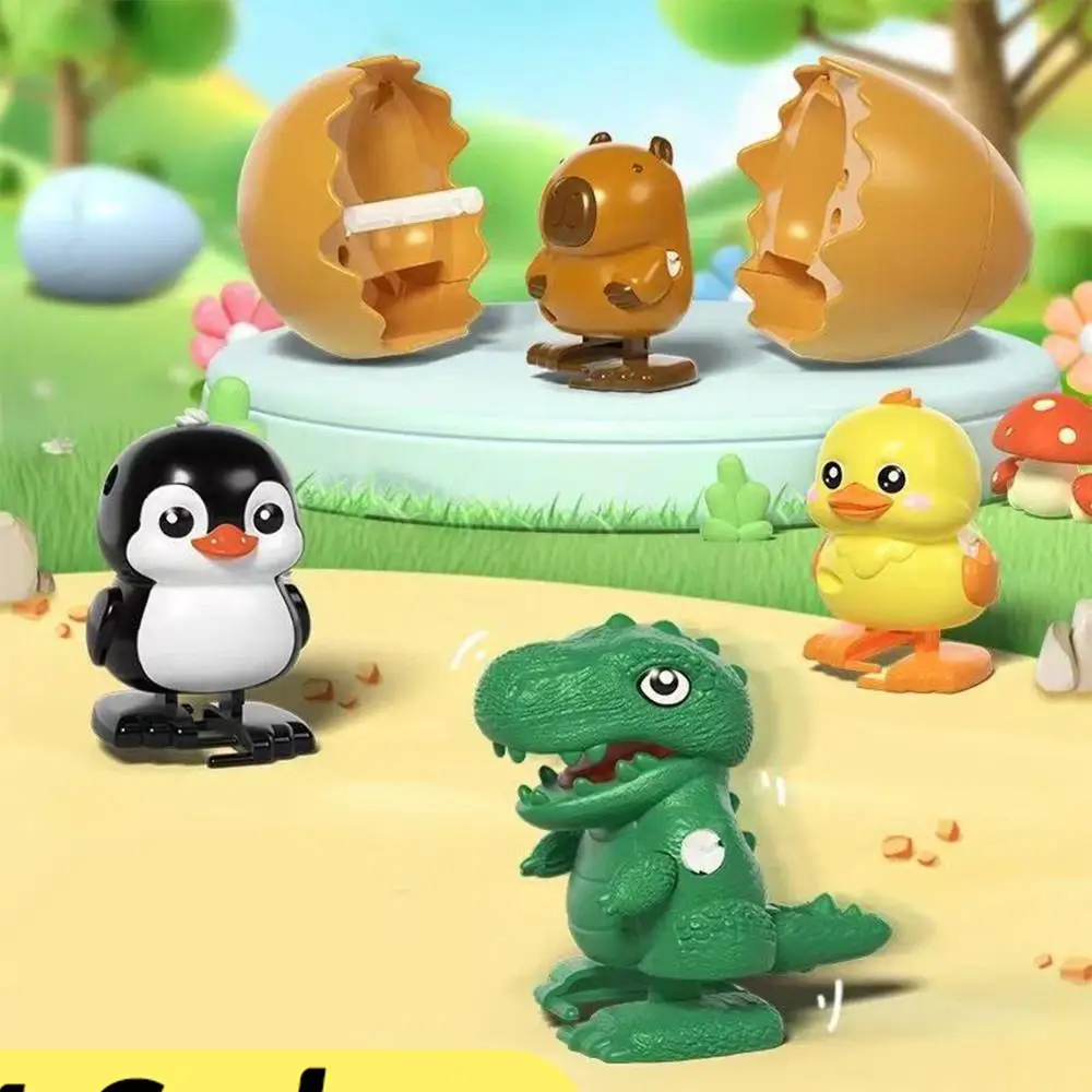 Rotate The Egg To Hatch A Walking Animal Party Favors Pinning Egg Hatches Into Walking Toys for Boys Girls Gift Bouncing Egg Toy