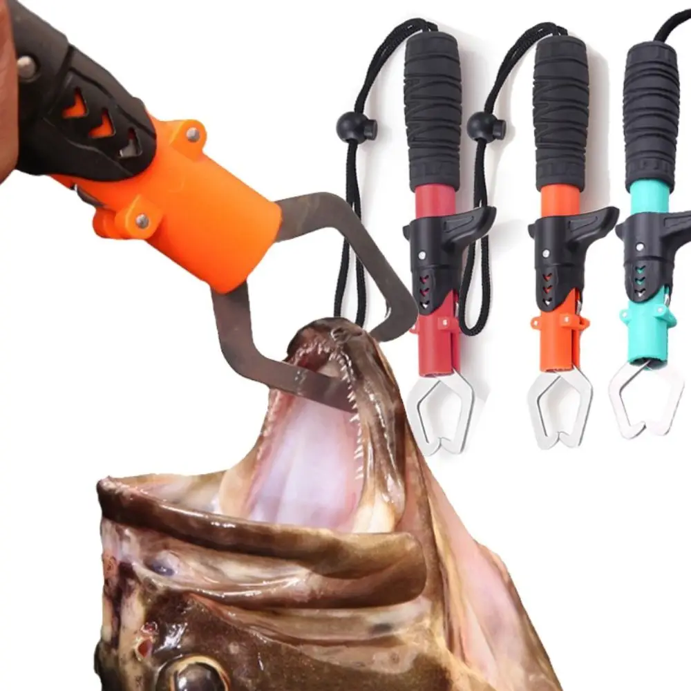 Stainless Steel Fish Grip Lip Clamp Not Easy To Loosen Not Injuring Fish Fish Controller Corrosion Resistance Multi-function