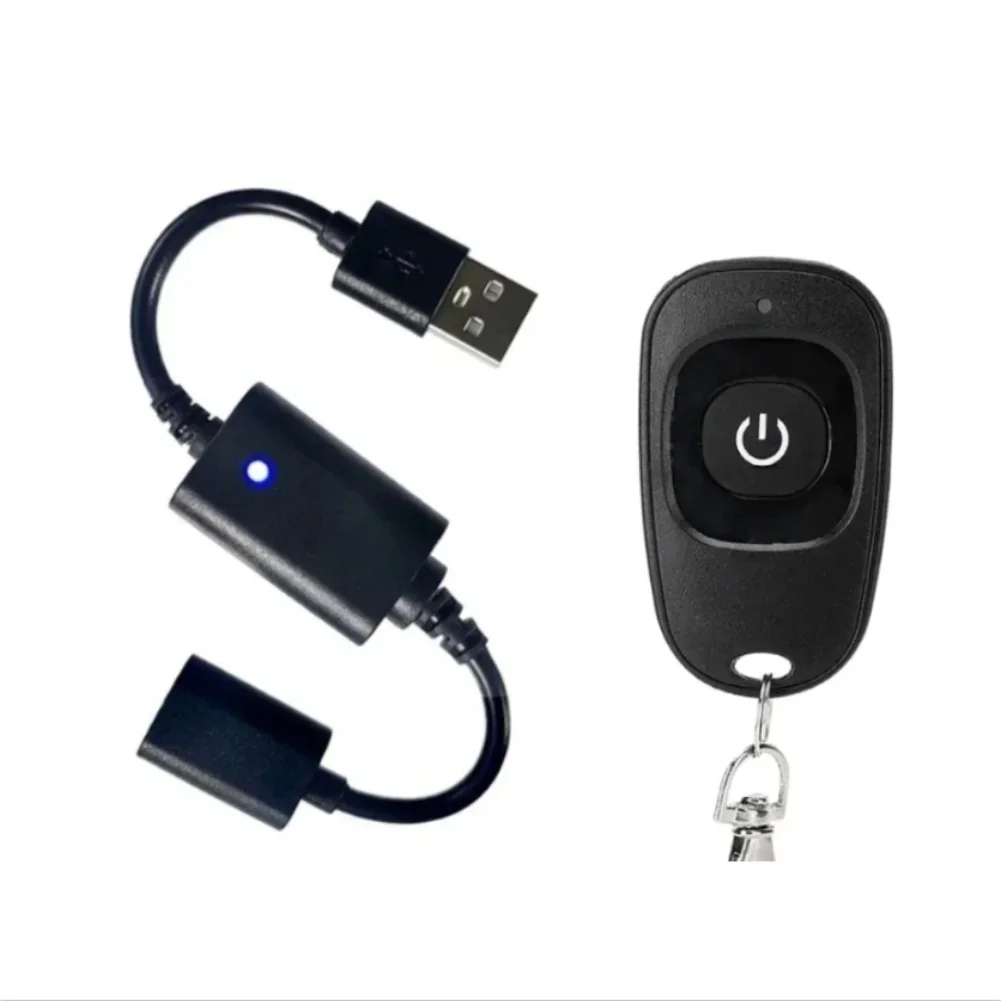 

USB Wireless RF Remote Control Switch for LED Lights Fans Easy Installation Low Current Consumption 43392 MHz Frequency