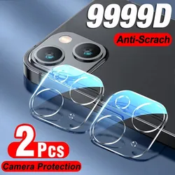 Tam kapak kamera Lens koruyucu IPhone için 12 13 Pro Max Mini ekran koruyucuları için IPhone 11 14 Pro Xs Max X XR temperli cam