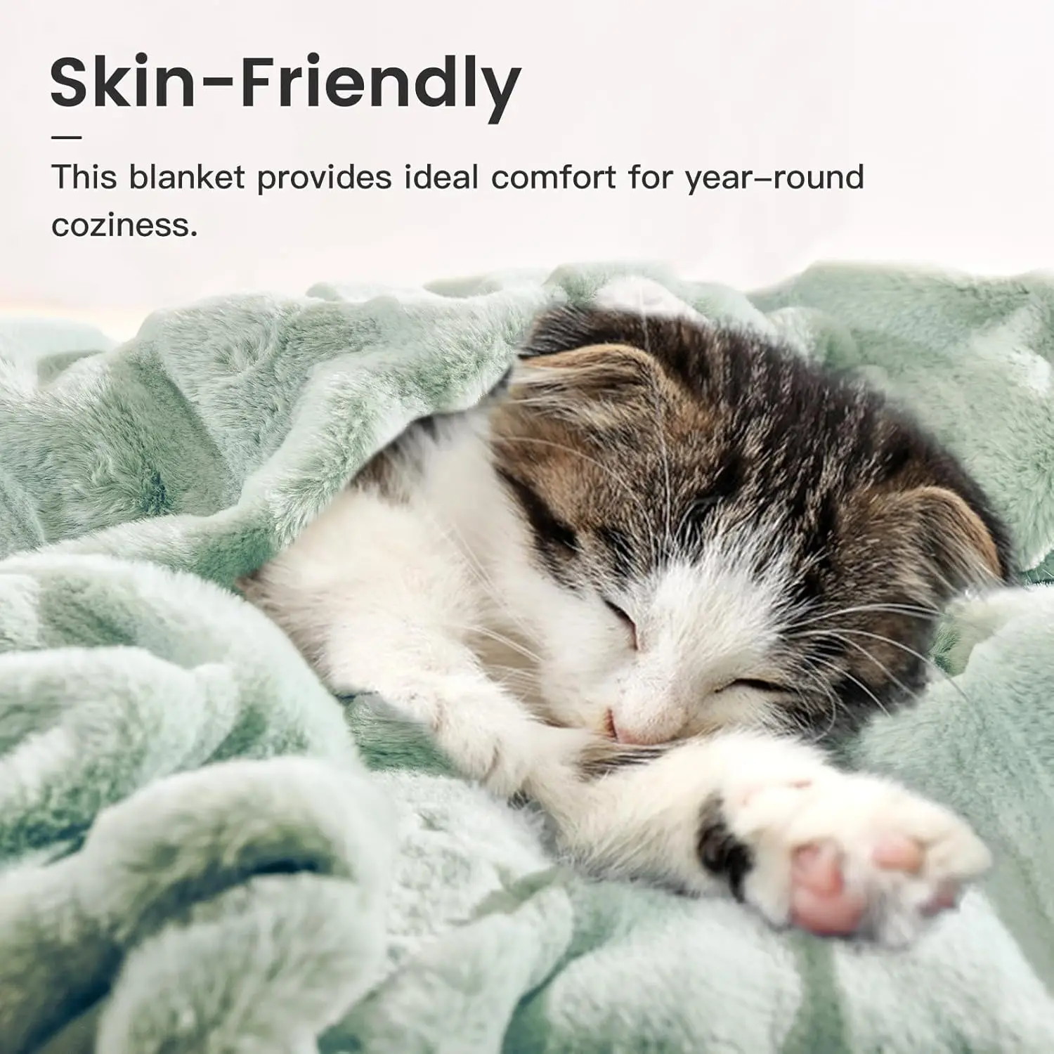 

Nexhome Pro Faux Fur Plush Throw Blanket Set With 2 Matching Square Pillow Covers, Luxurious & Fuzzy Soft Throw Blankets For