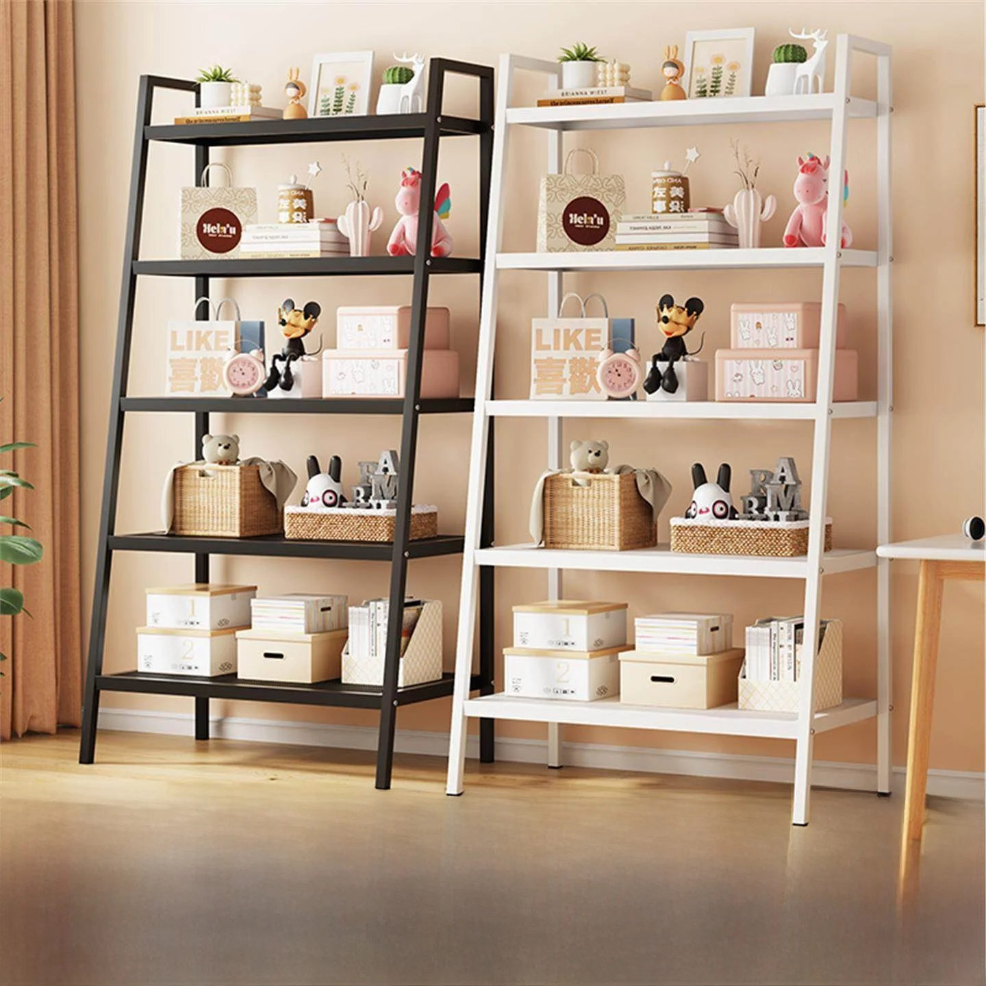 Modern Simplicity Multi-Purpose Portable Iron Art Storage Rack Bathroom Bedroom Balcony Living Room Dormitory Multi-Layer Shelf