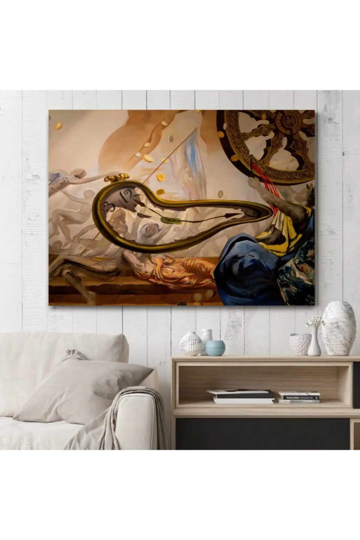Salvador Dali Persistenz Von Zeit Reproduktion Leinwand Malerei 90x60