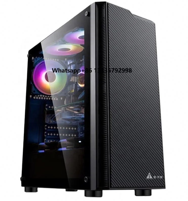

Core I7 Cpu Fully Built Gaming Desktop 22 Inch Monitor' Led System Unit Computer High End Complete GTX 1060 Gamer Tower Pc Set
