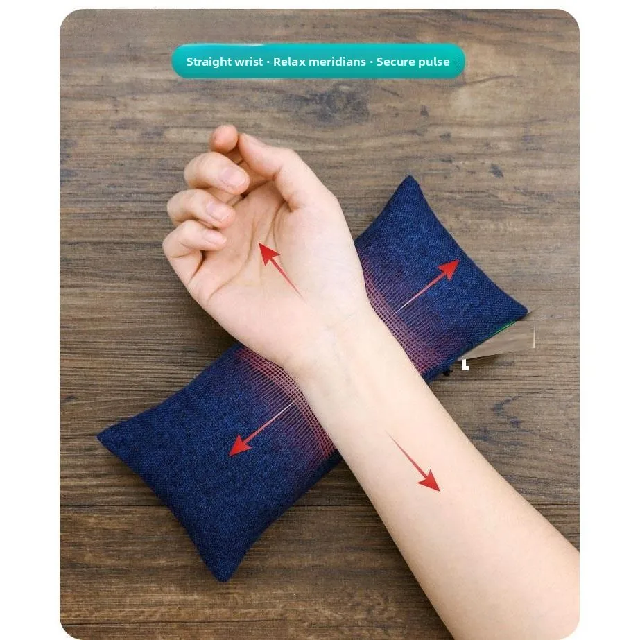 Detachable Blood Pressure Pillow Tea Fragrance Hand Pillow Pulse Diagnosis Pillow Blood Drawing Pillow Soft And Hard Dual Pur...