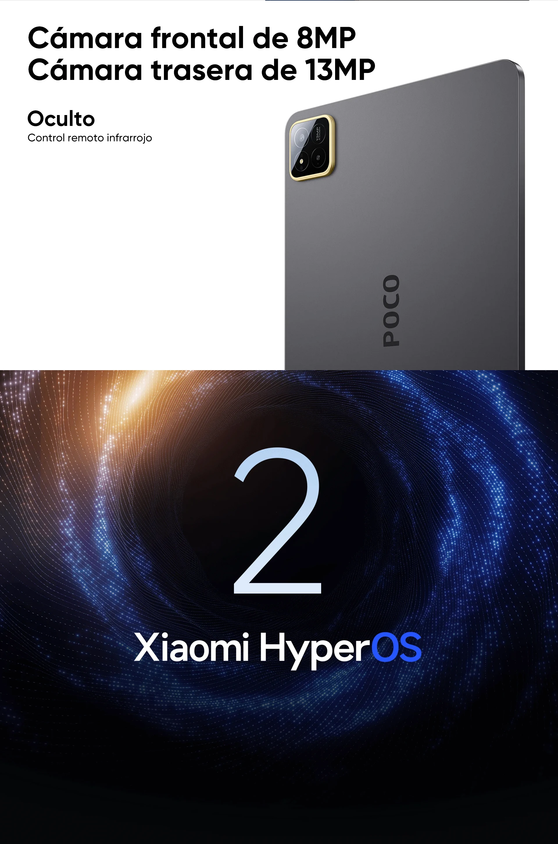 Global Version POCO Pad X1 Tablet Snapdragon 7+ Gen 3 11.2" 3:2 3.2K 144Hz Crystal-Clear Display 45W Turbo Charging 8850mAh