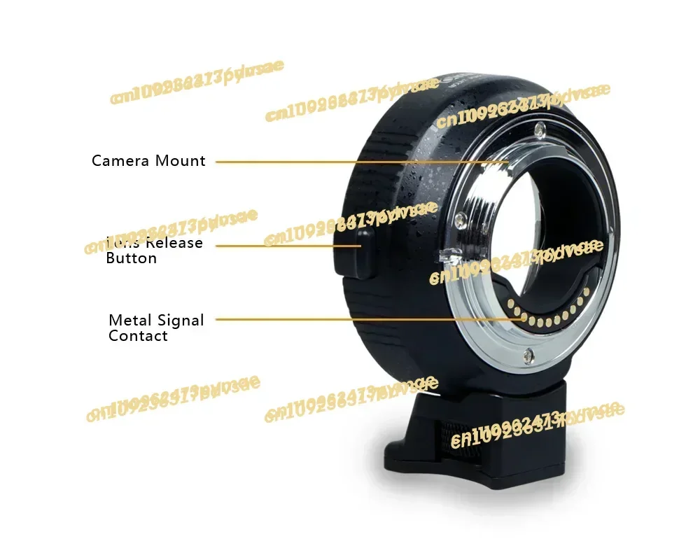

2025CM-AEF-MFT Commlite Electronic Aperture Control AF lens mount adapter from EF lens to M4/3 Camera