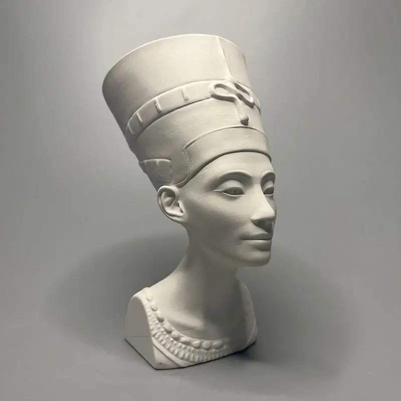 Nefertiti Plaster Statues, Figure Sculptures, Busts, Ancient Egyptian Furniture Decoration, Gifts Art Teaching Sketch 13cm