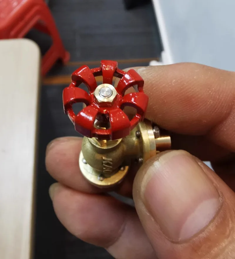 ไมโครไดเร็กวาล์ว, วาล์วมุม, หม้อต้มรุ่น, MINI สําหรับเครื่องยนต์ไอน้ํา