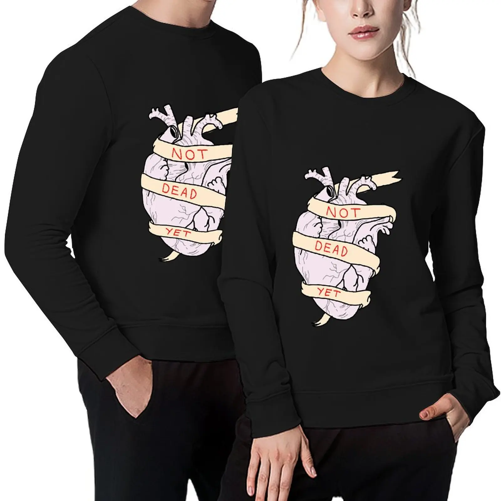 

Not Dead Yet Pullover men's clothes men clothing graphic t shirts men men's sweat-shirt men's sweatshirts