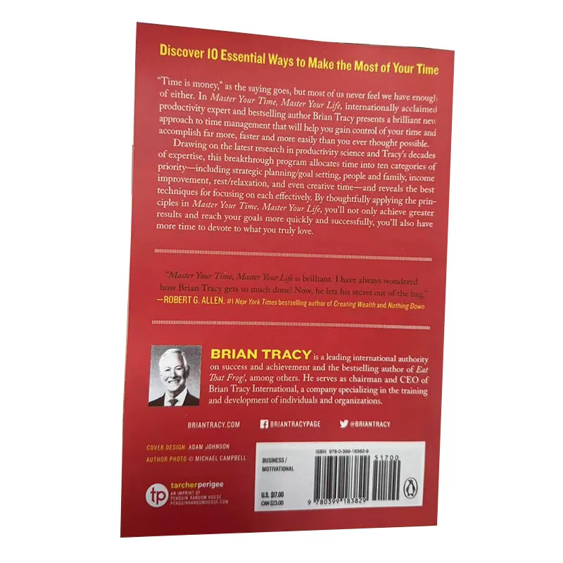 Master Your Time Master Your Life By Brian Tracy in English Paper Book