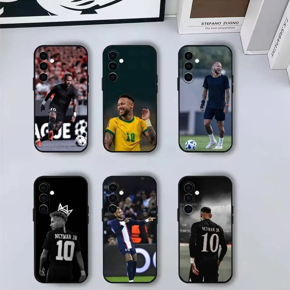 

Football star For N-NeYmAr 10 Phone Case For Samsung Galaxy A73,A72,A71,A70,A53,A52,A51,Others Soft Black Cover
