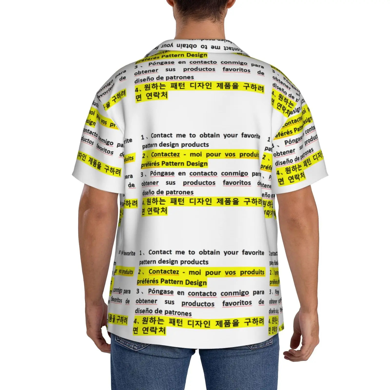 T-Shirt Personalizzabile da Uomo