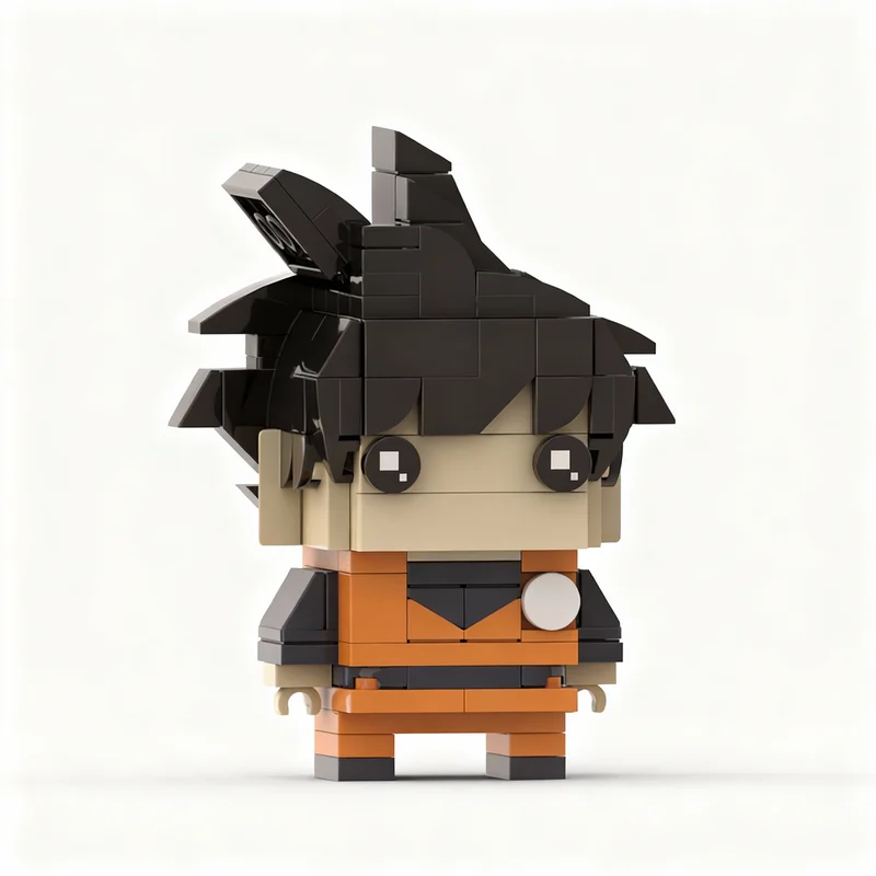 

151pcs MOC Goten Brickheadz Model Building Blocks Construction Toy Christmas Gifts DIY Creative Idea Education Birthday Assemble