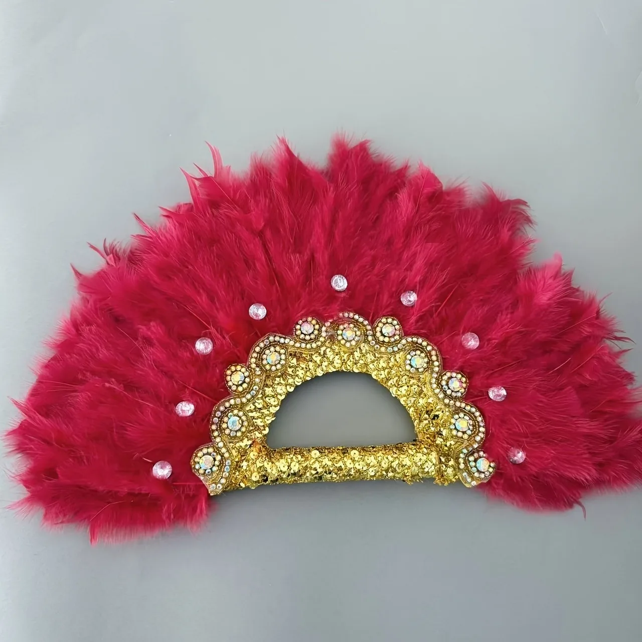 مراوح الحفلات الكبيرة بألوان ثابتة، مراوح زفاف العروس المحمولة، دعائم الهالوين وعيد الميلاد