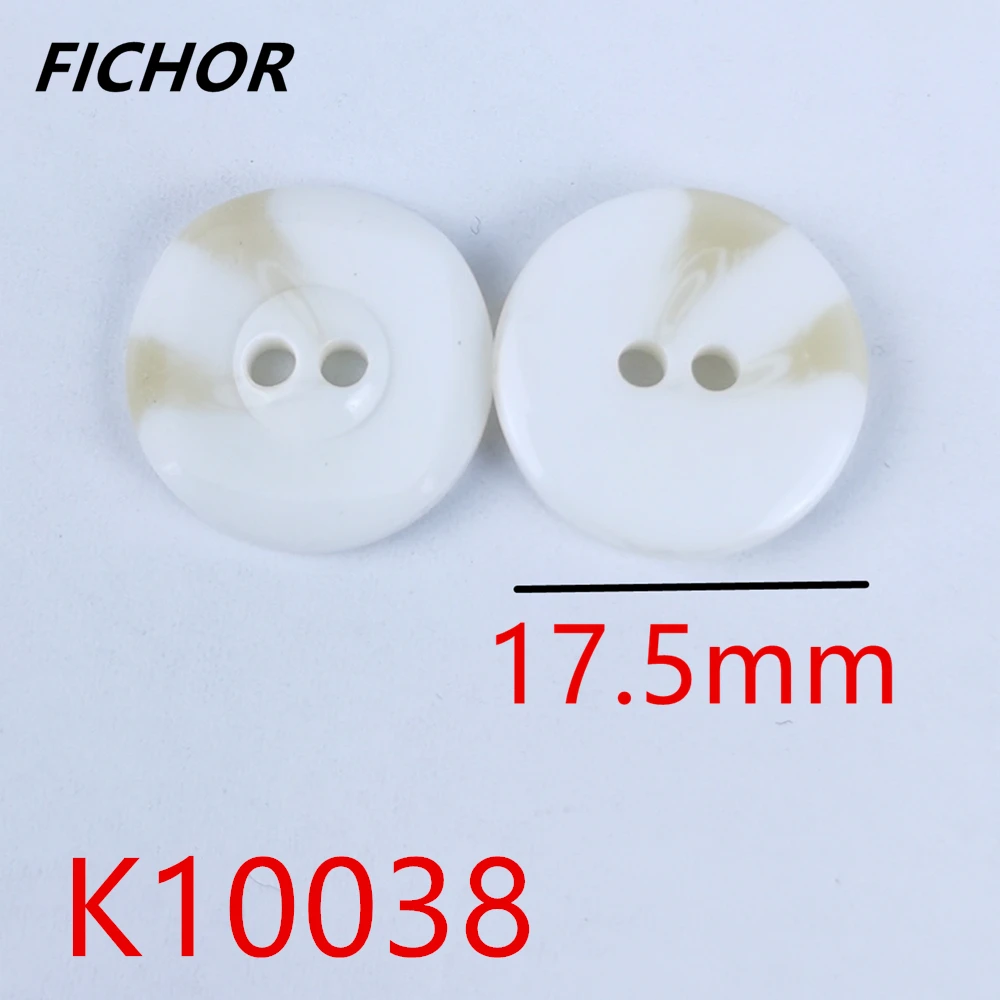 10/20pcs 17.5mm 2 holes Fehérítőszer Szökött Szállodai küldönc handmade decorativa gomb számára Ruházat DIY Összevarrás kiegészítők Összevarrás Szállodai küldönc