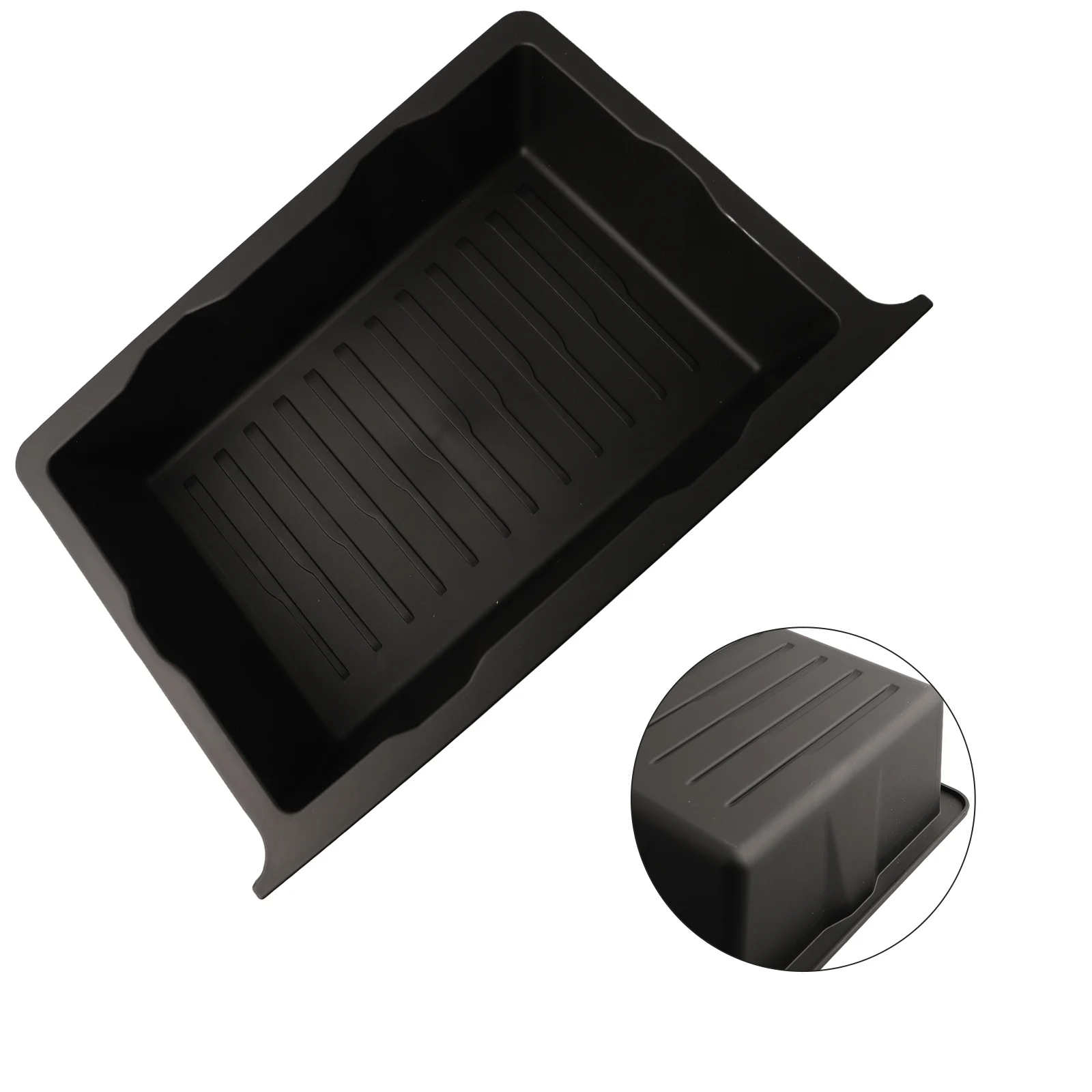 

Сад Крытый Офис Открытый Лоток Для Хранения Чехол Ящик Черный 40смx12смx27см Аксессуары Замена TPE Для Тесла