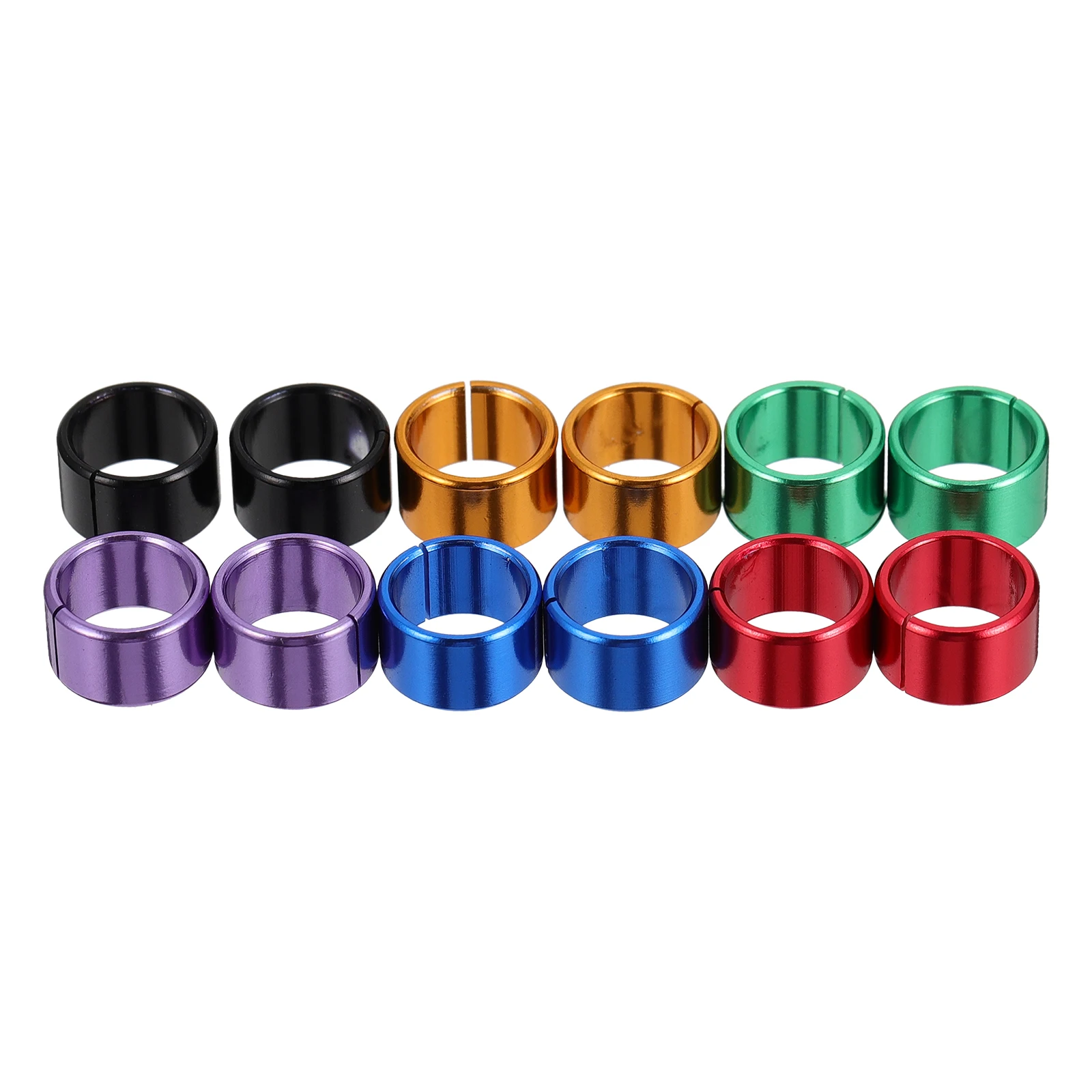 

12 Pcs Colored Pigeon Rings Smooth No Burr Easy Remove Identify Birds Chick Foot Bands Poultry Leg Rings Dove Chicken Breeds Pet