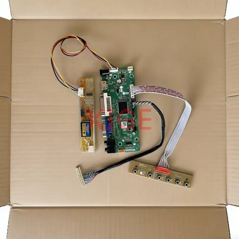 

Плата контроллера Matrix, совместимая с LQ164M1LD4C LTN160HT01 LQ164M1LD4A N184H3, 1-CCFL LVDS-30Pin, 1920*1080, HDMI+DVI+VGA, 1920x1080, DIY-комплект