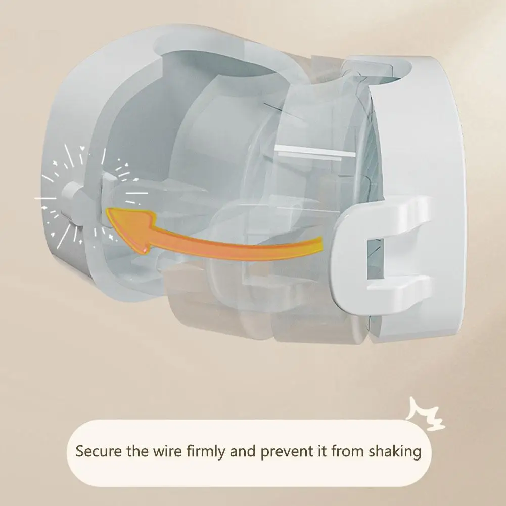 Cable Organizer Management Wire Holder USB Cable Winder Clips For Mouse Keyboard Earphone Protector Wire Keeper Organizer H A9N9