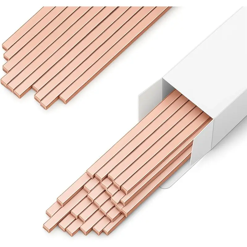 ABRN-Flat Phos Copper Welding Rods-For HVAC, Air Conditioner-Solder Braze 40 Sticks 15% Silver Braze Rods 25Cm Alloy