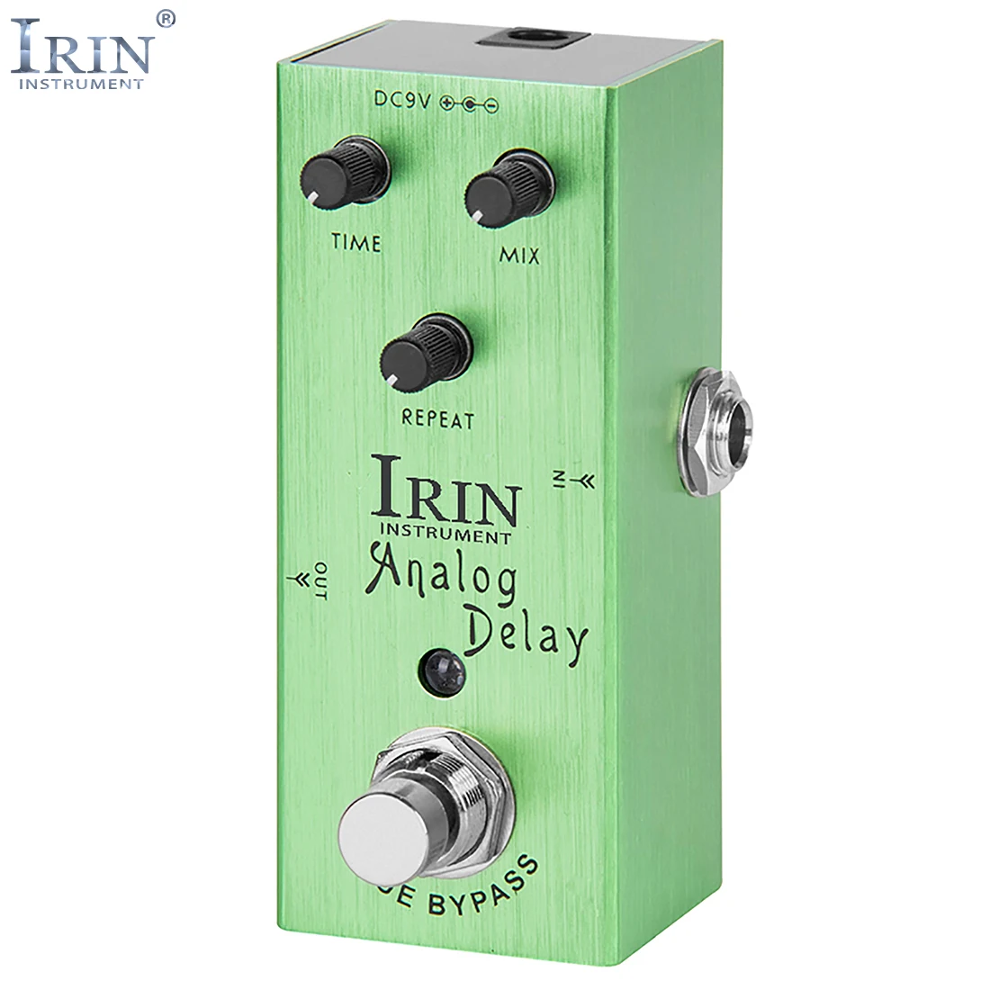 ﻿   IRIN AN-02 Pedale effetto per chitarra Ritardo analogico Pedale ritardo circuito digitale delicato e morbido Chitarra True Bypass Parti e accessori