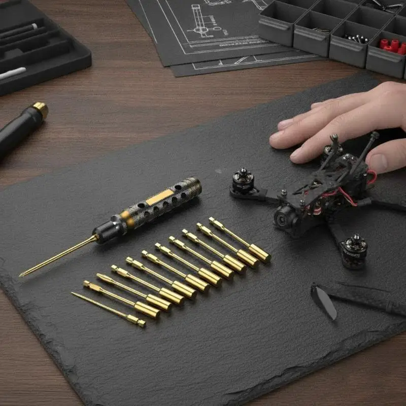 Heavy Duty Metal RC Model Car Screwdriver Bit Refit Upgrade Accessories 1.5/2/2.5/3mm for All RC Car Model Modification