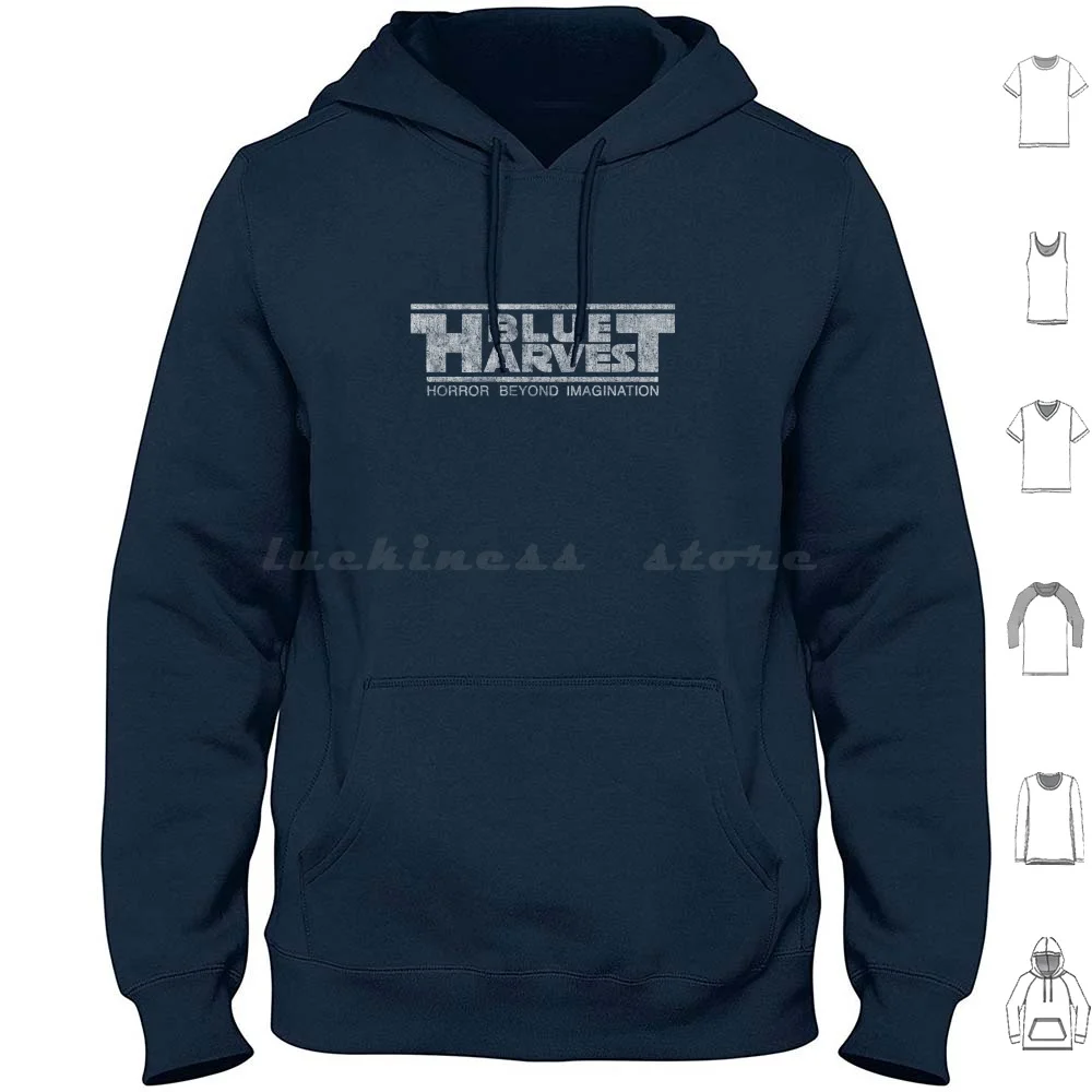 Blue Harvest ( Aged Replica ) Filled Hoodie cotton Long Sleeve Blue Harverst Return Of The Jedi