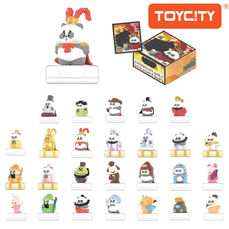 Toycity Little PA's Three ممالك سلسلة ختم أكياس أعمى الأصلي الكرتون محيط صندوق غامض لعب الأطفال مفاجأة الهدايا