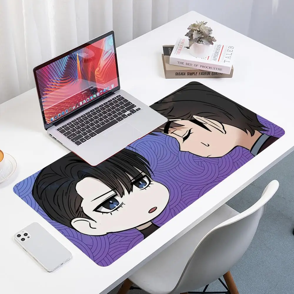 Fashion BJ Alex Luxury Cute Mouse Pad Large Anime Desk Mat Luxury Desktop Cartoon Gaming Gamer Keyboard Office Computer Cushion