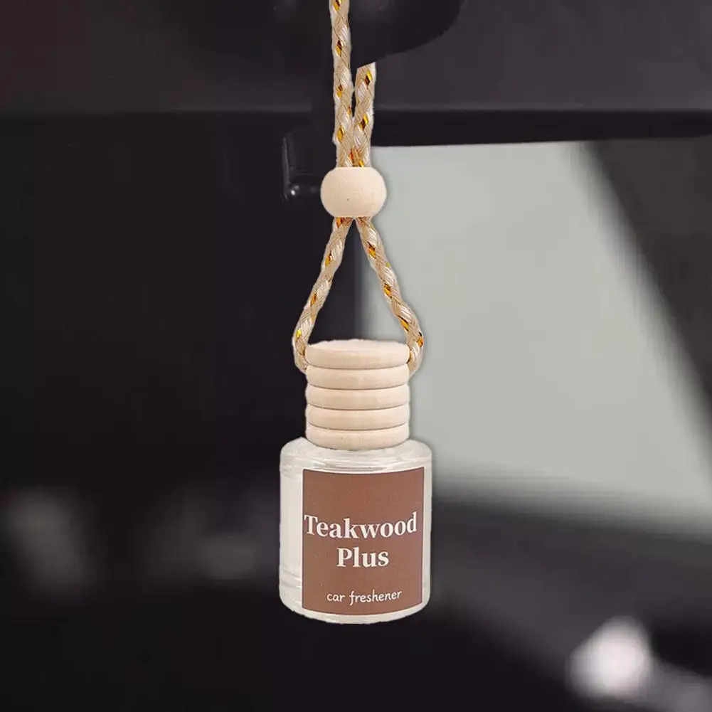 Car Aromatherapy Multi Fragrance Glass Bottle Pendant Car Interior Scent Decoration Oil Aromatherapy Essential Car Wholesal K2p1