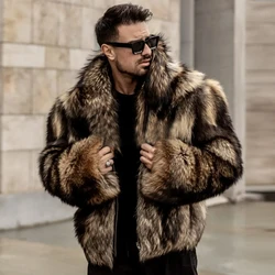 Real Fur Jackets Man Winter Jacket Luxury Full Skin Fur Bomber Jacket High Quality Warm Clothes