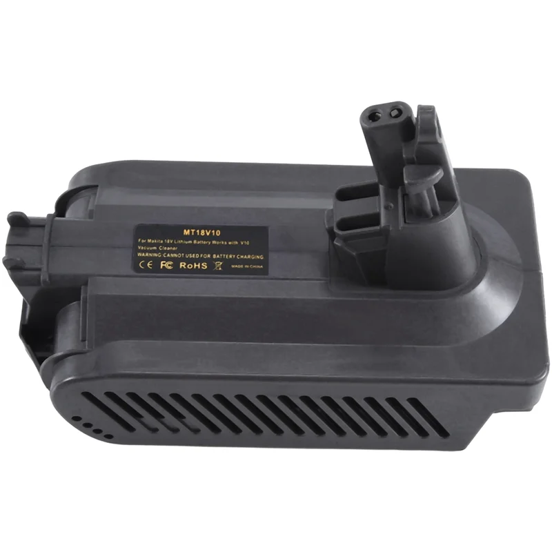 Y51A-2X Battery Adapter For  18V Li- Battery Convert To For Dyson V10 Vacuum Cleaner MT18V10