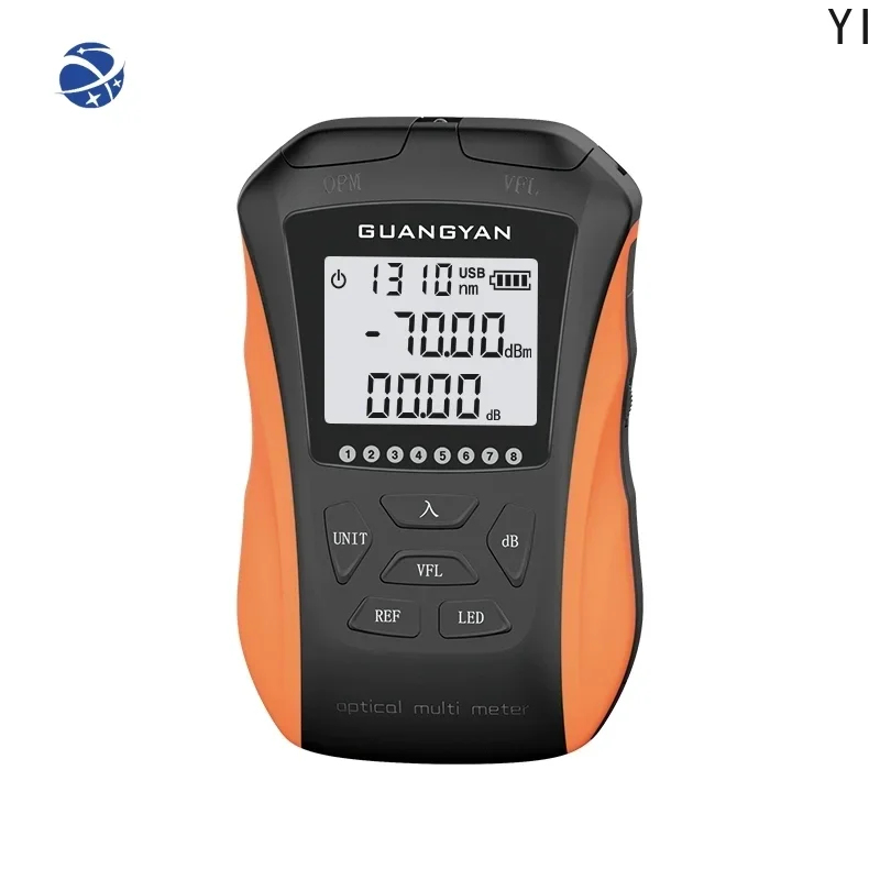 YYHC-Six in one optical power meter, red light integrated machine, high-precision red light tester, optical power meter