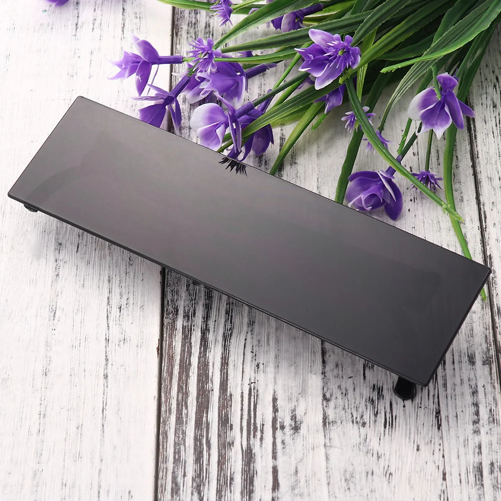 

3Pcs Pixelated Party Sunglasses Unisex Plastic Novelty Photo Booth Props Black Bar Design for Festive Occasions