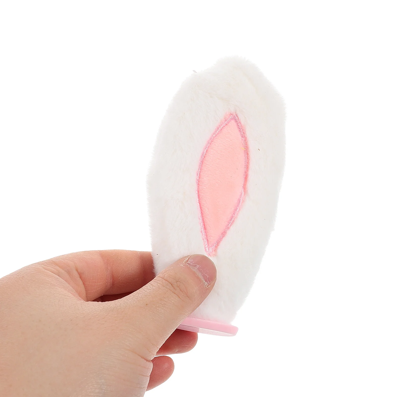 

2Pcs Bunny Ears Accessories for Women Men Soft Material Easy Install Fun Motorcycle Decoration Bunny Ears Decor