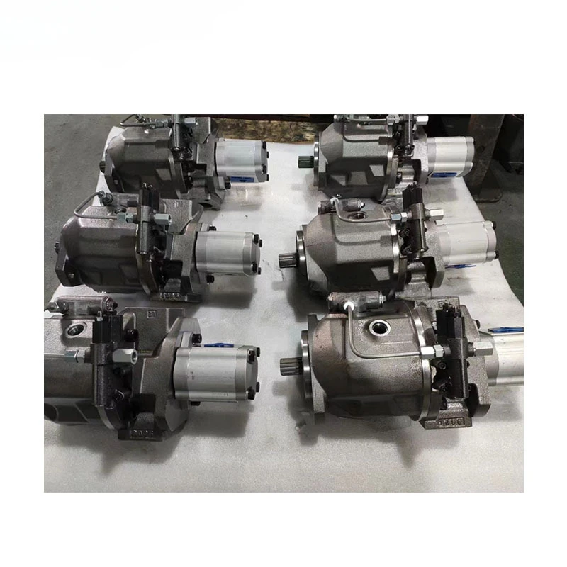 Channeling Pump A10VSO45 + Gear Pump Rexroth Double Plunger Hydraulic Channeling Pump