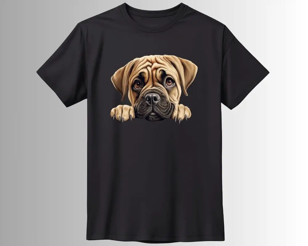 Bullmastiff Hunde T-Shirt Unisex T-shirts For Men Women Summer Tees Cotton Luxury Brand Vintage Oversized