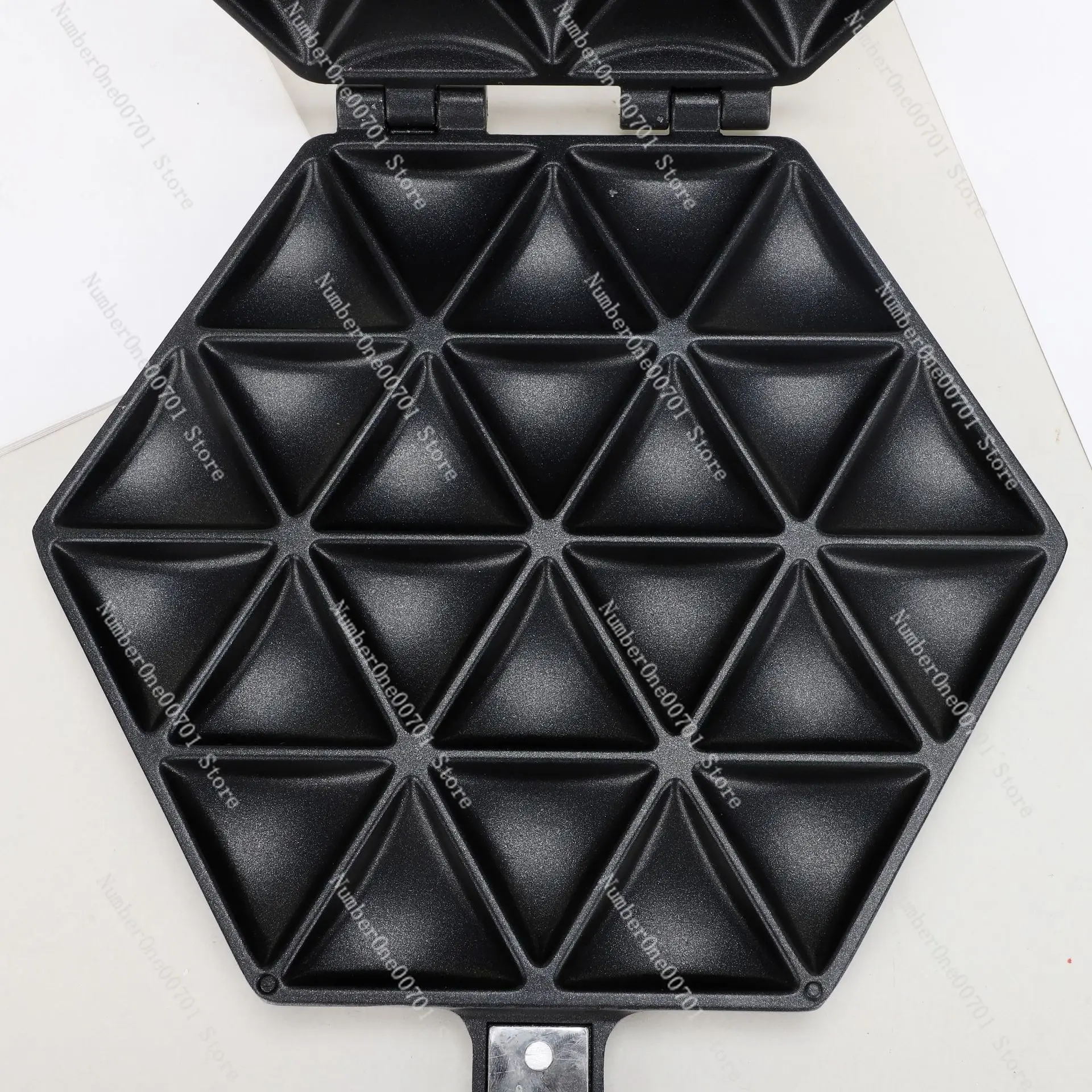 Triangular  Mold, Non-Stick Maker for Breakfast & Snack Pan
