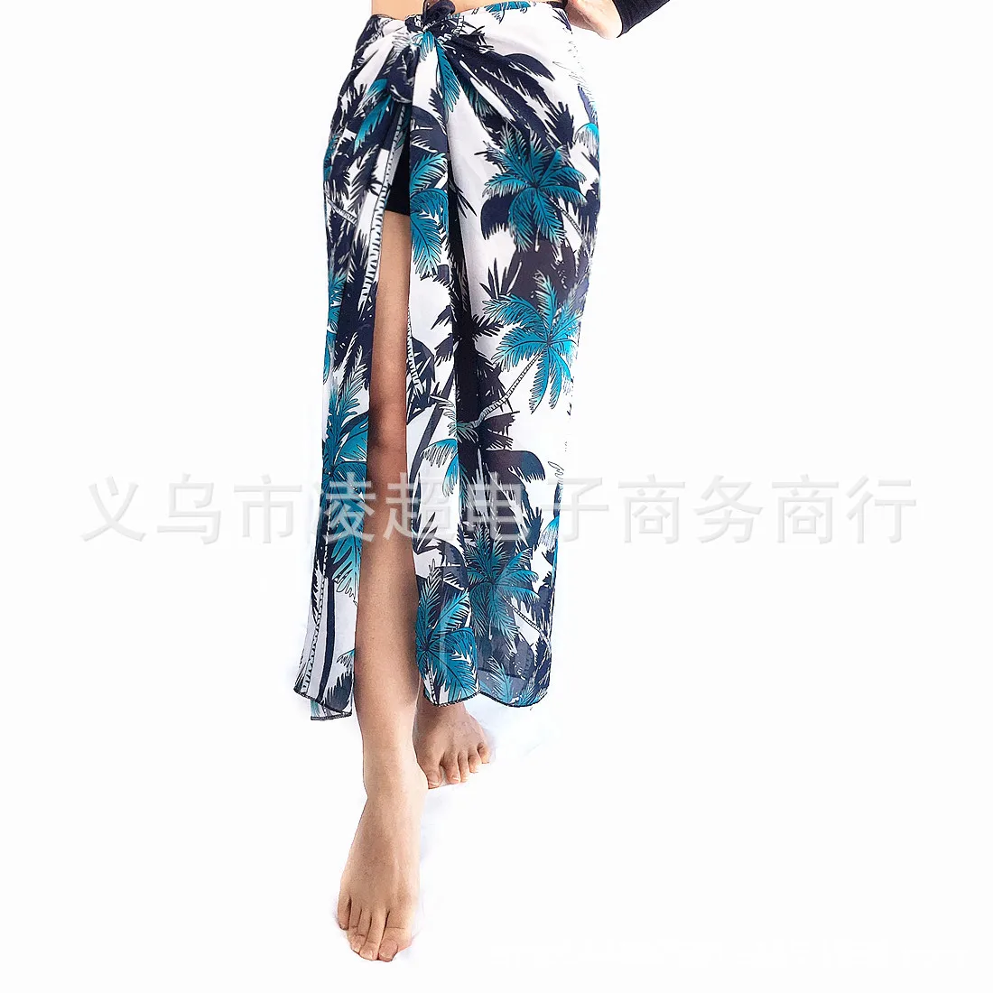 

New Lightweight Digital Printed Smock Beach Wrap Dress Bikini Smock Covering Dress Beach Bursting Beach Towel 8SJ14