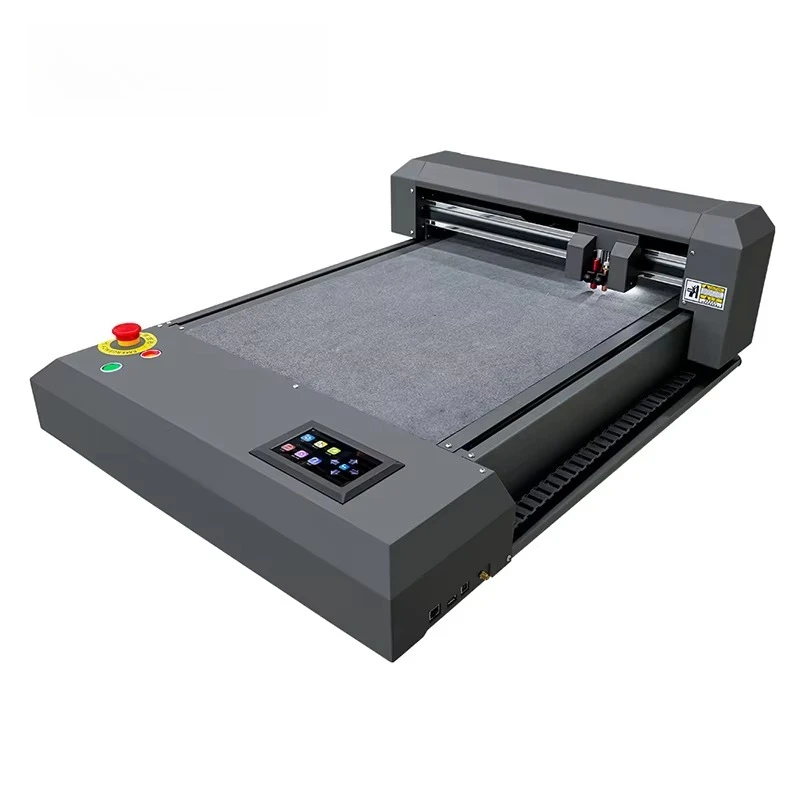 3550 Dual Head Flat Bed Die Cutting Machine Creasing A3 A4 Sheet Vinyl Sticker Cutter Box Paper Plotter Cutting Machine