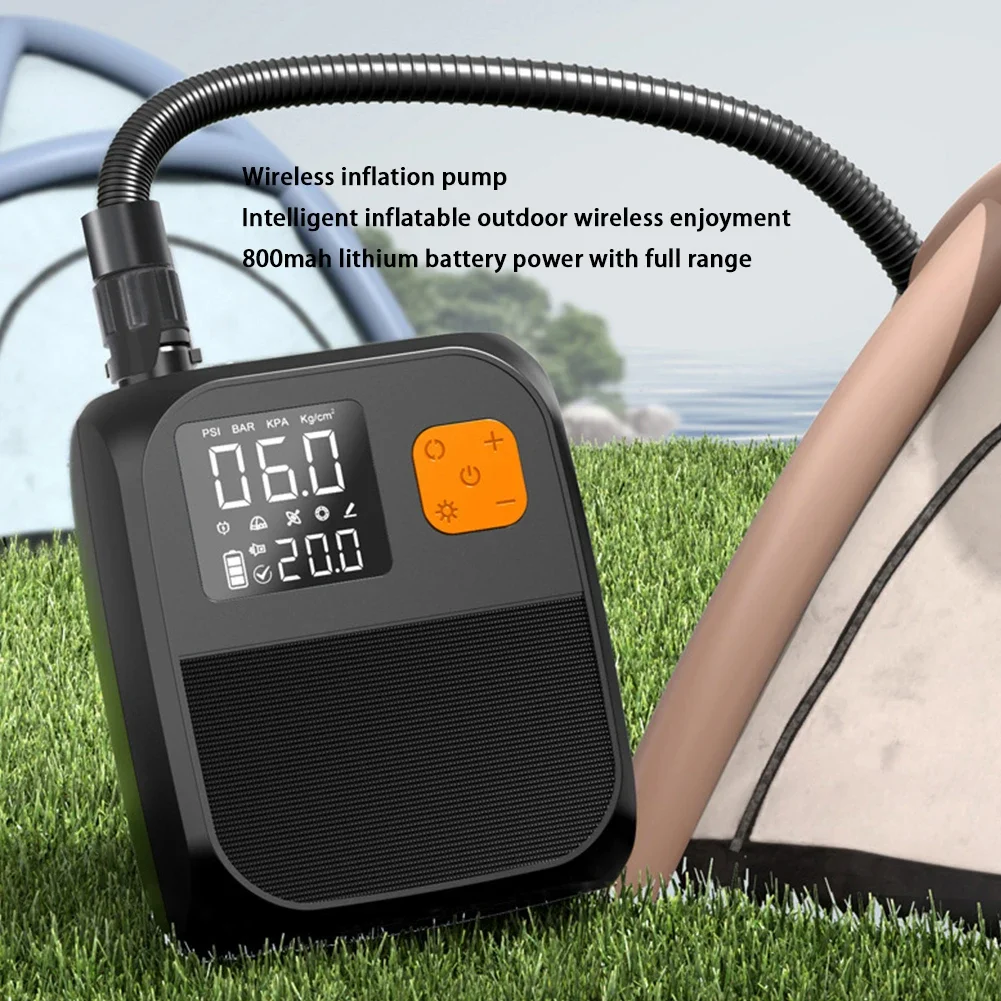 for Portable Electric Air Pump DC 15V 120W Inflatable SUP Boat Inflatable Pump 25PSI Inflatable DC SUP Pump For Outdoor Kayaks