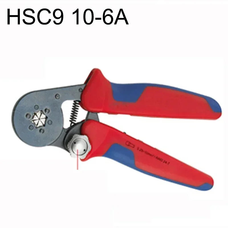 New Tubular Terminal Crimping Tools Mini Electrical Pliers  Set HSC8 16-4 HSC9 16-4A/10-6A Self-Adjustable