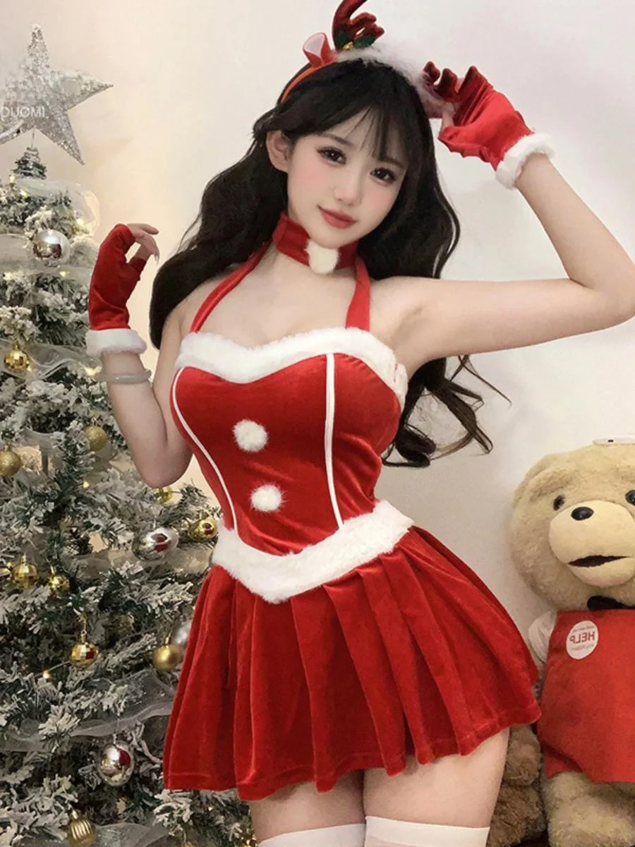 Sexy Samt Dr Damen Halloween Bühnenkostüm Fem Broaasters Pure Desire Cisas Faion ow Outfit