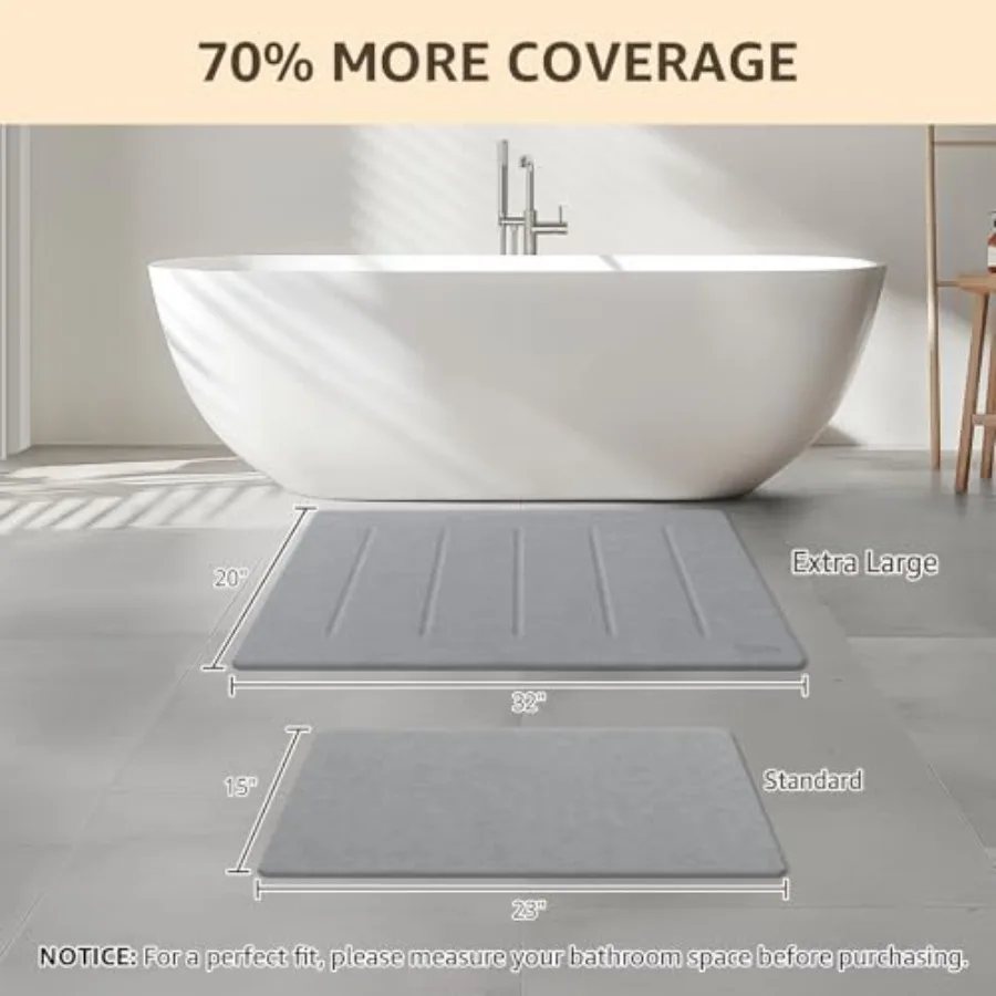 Stone Bath Mat Large, 32