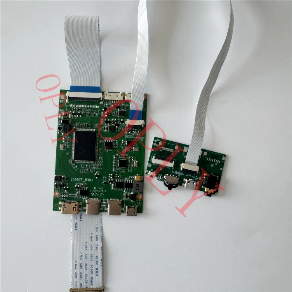 

EDP Controller board Mini HDMI-compatible Type-c 2K for LM156LFBL02 LM156LFBL03 LM156LFCL01 1920X1080 Micro USB LCD Panel LED