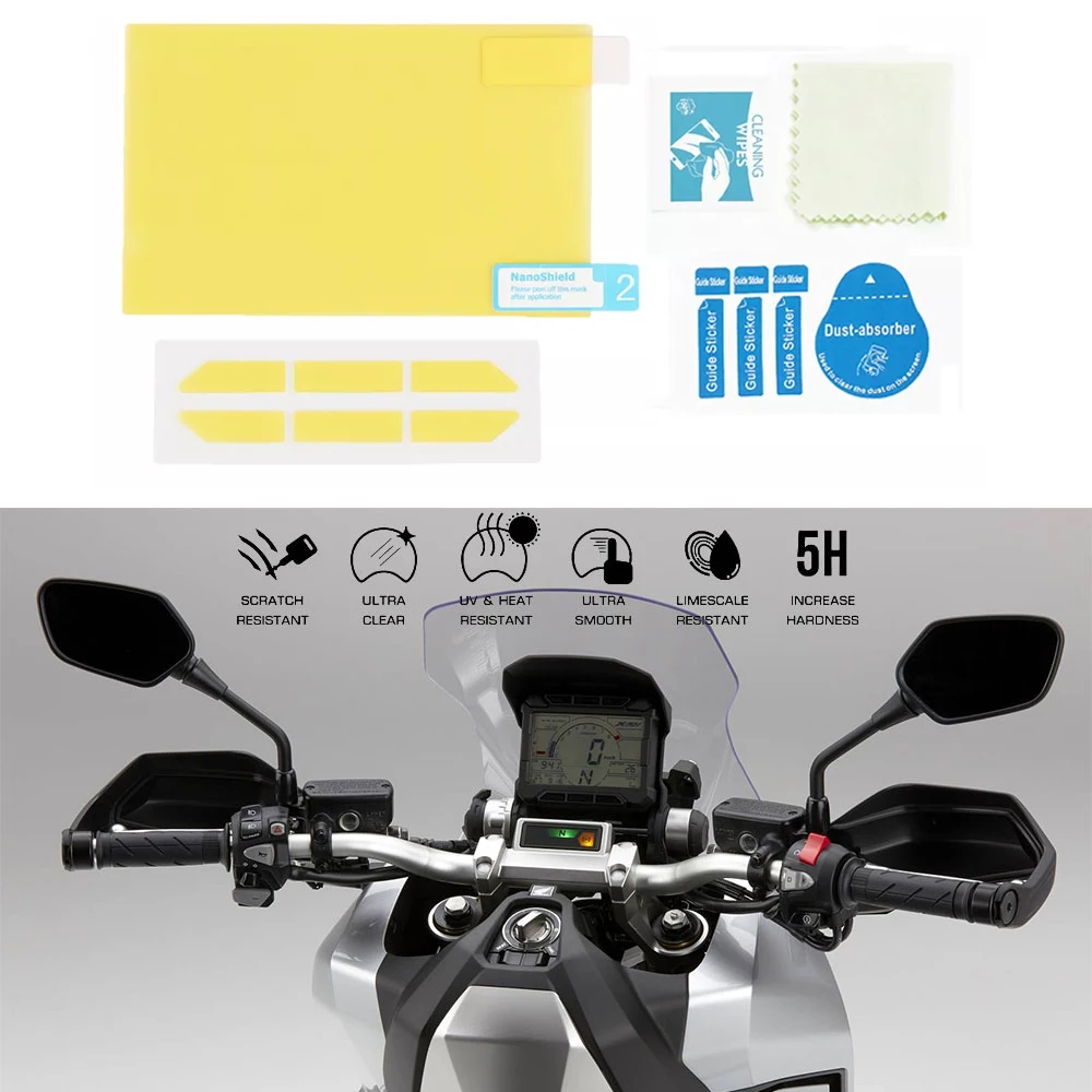 

For Honda X-ADV 750 XADV XADV750 2017 2018 2019 Motorcycle Dashboard Cluster Scratch Protection Film Screen Protector Stickers