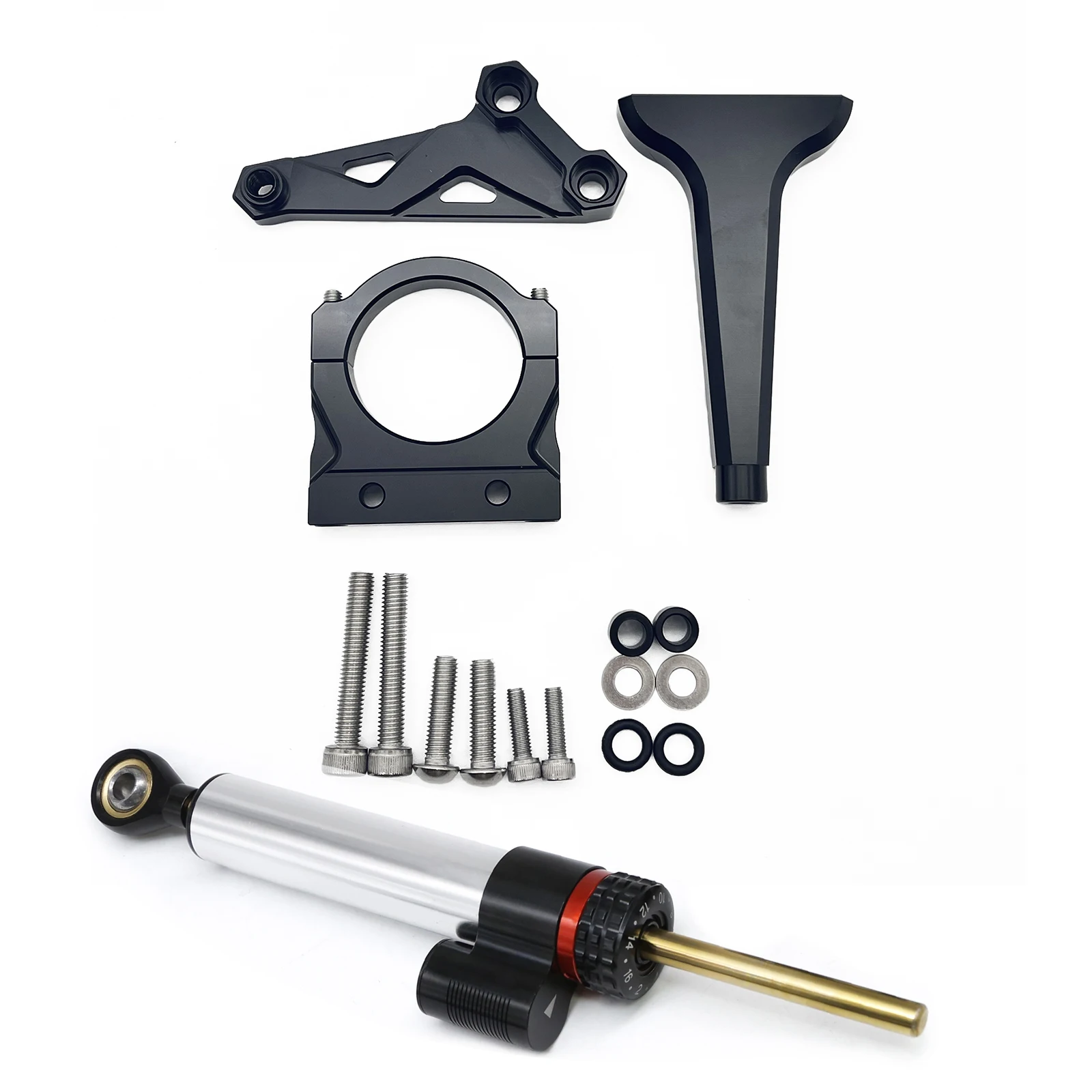 مثبت الدراجات النارية CNC مثبط لكيفو كولوف KY500X KY400X KY500X 400X 500X دعم حامل التثبيت #2