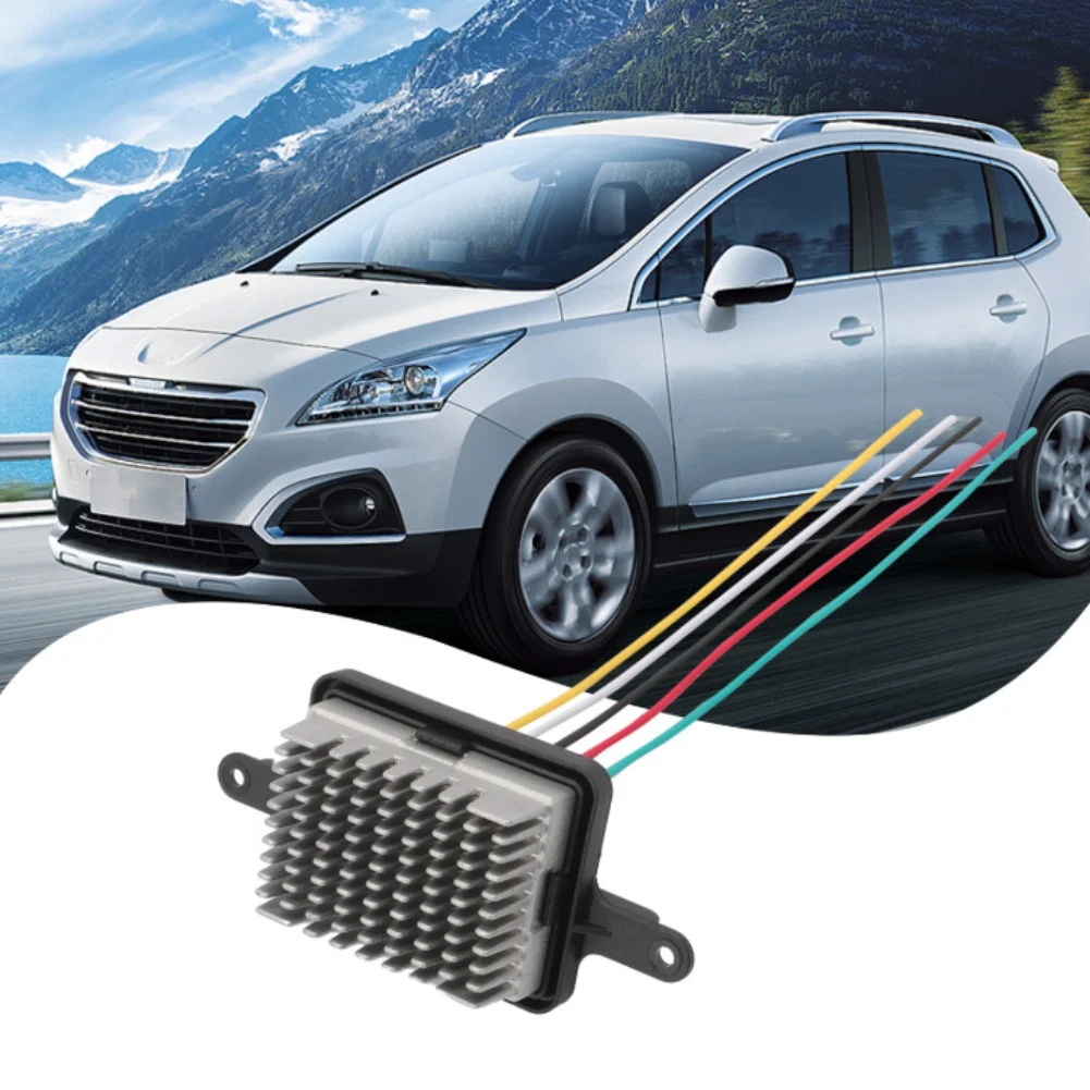 

Blower Motor Resistor Connector 6441CQ P7708005 Compatible with For 3008 For 5008 DS5 2009 2016 Direct Fit Replacement